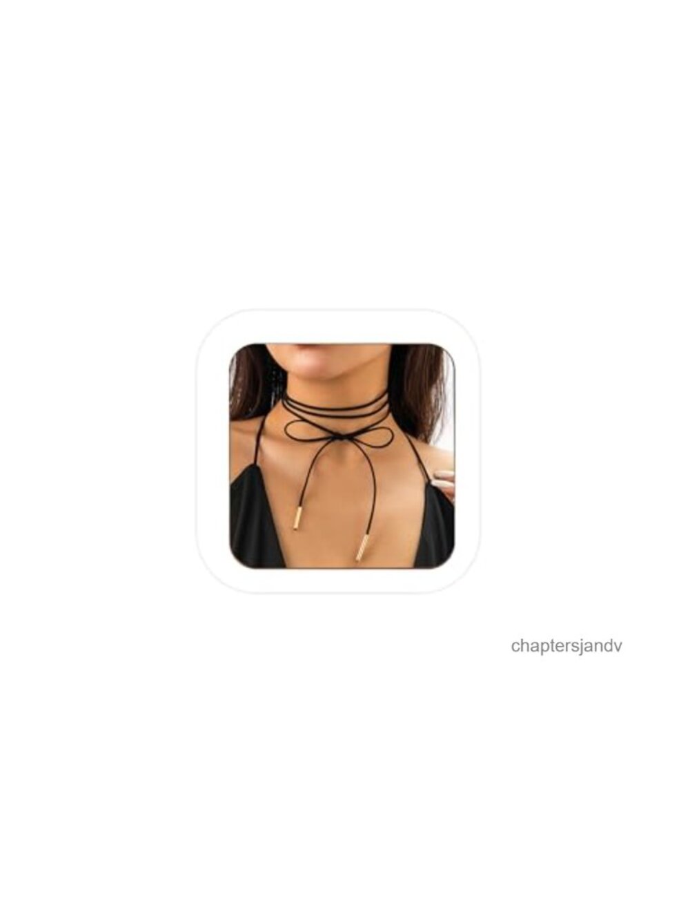 Velvet Choker Necklace Long Wrap Rope Tie Collar Gothic Bow Goth Jewelry